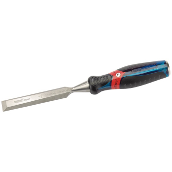 Draper DEPTWD Draper Expert Soft Grip 'Pound Thru' Bevel Edge Wood Chisel, 19 x 140mm - Code: 24406 - Pack Qty 1