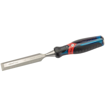 Draper DEPTWD Draper Expert Soft Grip 'Pound Thru' Bevel Edge Wood Chisel, 22 x 140mm - Code: 24407 - Pack Qty 1