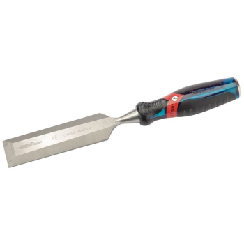 Draper DEPTWD Draper Expert Soft Grip 'Pound Thru' Bevel Edge Wood Chisel, 38 x 140mm - Code: 24411 - Pack Qty 1