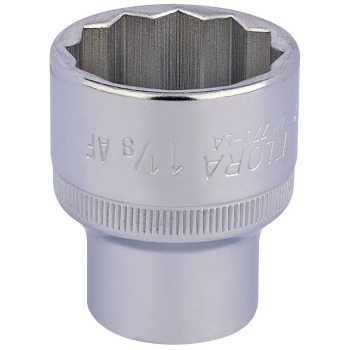 Draper 770-LA 1.1/8 Elora Bi-Hexagon Socket, 1/2 inch  Sq. Dr., 1.1/8 inch  - Code: 24492 - Pack Qty 1