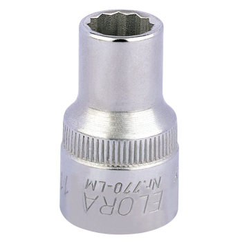 Draper 770-LM 11 Elora Bi-Hexagon Socket, 1/2 inch  Sq. Dr., 11mm - Code: 24567 - Pack Qty 1