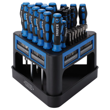 Draper 865/100 Screwdriver, Socket and Bit Set (100 Piece) - Code: 24719 - Pack Qty 1