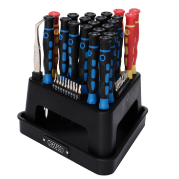 Draper 865/P/52 Precision Screwdriver Set (52 Piece) - Code: 24721 - Pack Qty 1