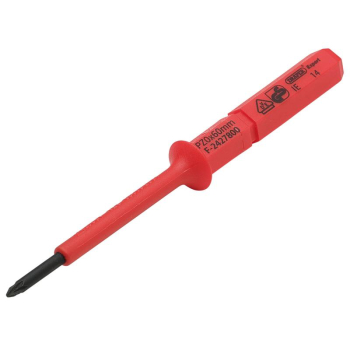 Draper 9651PZ XP1000® VDE PZ Type Interchangeable Screwdriver Blade, No.0 x 60mm - Code: 24744 - Pack Qty 1