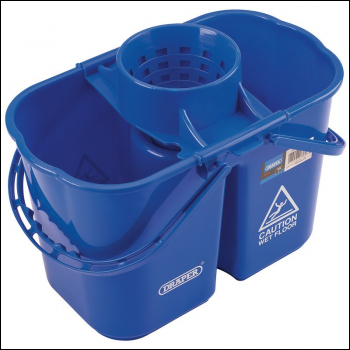 Draper BW15 Professional Mop Bucket, 15L - Code: 24836 - Pack Qty 1