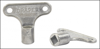 Draper RK Zinc Radiator Keys (Pack of 2) - Discontinued - Code: 24866 - Pack Qty 1