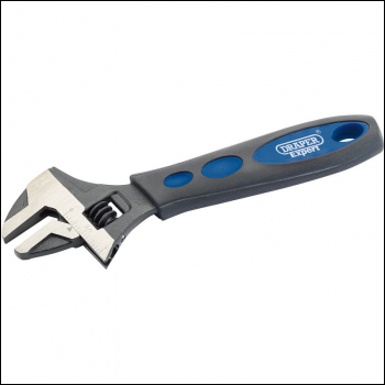 Draper AWSG Soft Grip Crescent-Type Adjustable Wrench, 150mm, 19mm - Code: 24893 - Pack Qty 1