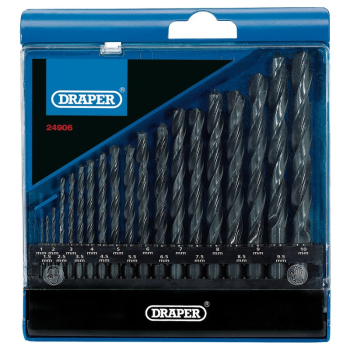 Draper DS19MB Metric HSS Drill Set (19 Piece) - Code: 24906 - Pack Qty 1