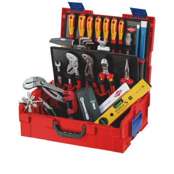 Draper 00 21 19 LB S KNIPEX 00 21 19 LB S L-BOXX® Plumbing Tool Kit, 52 Parts, 357mm - Code: 25026 - Pack Qty 1