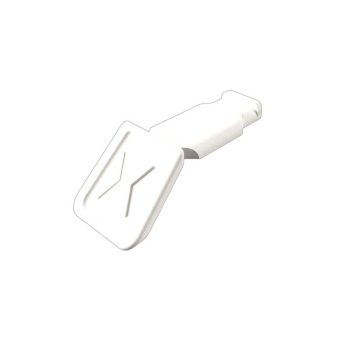 Draper 00 61 10 CW KNIPEX 00 61 10 CW ColorCode Clips White (10 Pieces), 122mm - Code: 25152 - Pack Qty 1