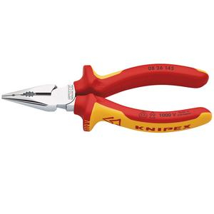 Draper 08 26 145 SB KNIPEX 08 26 145 SB VDE Needle-Nose Combination Pliers,145mm - Code: 25158 - Pack Qty 1