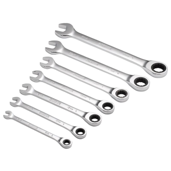 Draper 8230MM/7 Draper HI-TORQ® Metric Ratcheting Combination Spanner Set (7 Piece) - Code: 25397 - Pack Qty 1
