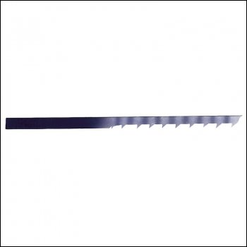 Draper FSB1 Plain End Fretsaw Blade, 127mm, No. 2/0, 28tpi - Code: 25498 - Pack Qty 1
