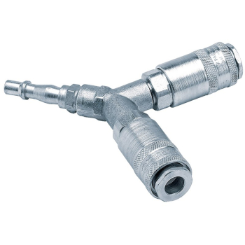 Draper A6103 BULK PCL Twin Standard Coupling, 2 x Male Couplings, 1 x Tailpiece (Sold Loose) - Code: 25813 - Pack Qty 1