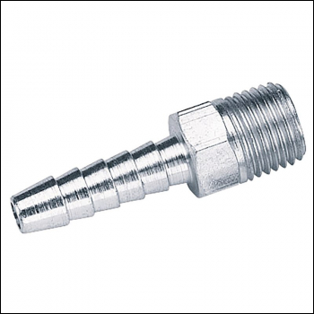 Draper A5656 PACKED 1/4 inch  BSP Taper 1/4 inch  Bore PCL Male Screw Tailpieces (5 Piece) - Code: 25840 - Pack Qty 1