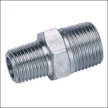 Draper A6899 PACKED 3/8 inch  Male to 1/4 inch  Male BSP Taper Reducing Union (Pack of 3) - Code: 25868 - Pack Qty 1