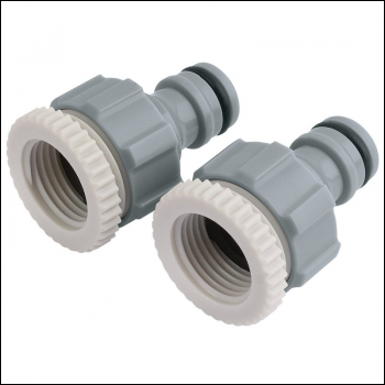 Draper GWPPATC2 Tap Connectors, 1/2 inch  and 3/4 inch  (Pack of 2) - Code: 25907 - Pack Qty 1