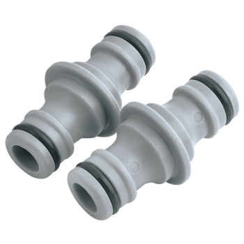 Draper GWPPHC-2 Two-Way Hose Connector (Pack of 2) - Code: 25910 - Pack Qty 1