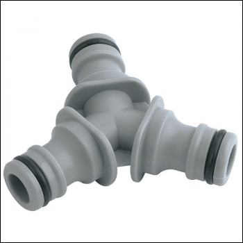 Draper GWPPHC-3 3-Way Hose Connector - Code: 25913 - Pack Qty 1