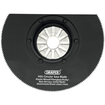 Draper APT300E/U HSS Circular Saw Blade, 85mm Diameter x 1mm, 18tpi - Code: 26075 - Pack Qty 1
