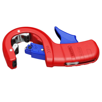 Draper 90 23 01 BK KNIPEX 90 23 01 BK DP50 Pipe Cutter for Plastic Drain Pipes, 165mm - Code: 26078 - Pack Qty 1