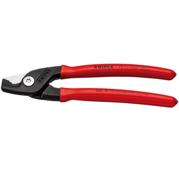 Draper 95 11 160 SB KNIPEX 95 11 160 SB StepCut® Cable Shears, 160mm - Code: 26107 - Pack Qty 1
