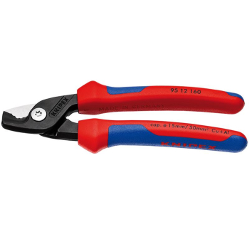 Draper 95 12 160 SB KNIPEX 95 12 160 SB StepCut® Cable Shears, 160mm - Code: 26112 - Pack Qty 1
