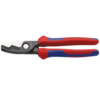 Draper 95 12 200 SB KNIPEX 95 12 200 SB Cable Shears with Twin Cutting Edge, 200mm - Code: 26113 - Pack Qty 1