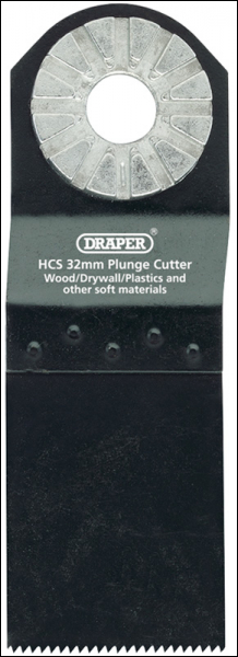 DRAPER HCS Plunge Cutter 32mm, 18tpi - Pack Qty 1 - Code: 26114
