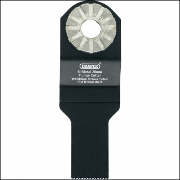 Draper APT300X/U Bi-Metal Plunge Cutter 20mm, 3/4 inch , 18tpi - Code: 26118 - Pack Qty 1