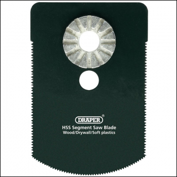 Draper APT300Z3/U HSS Segment Saw Blade, 66mm, 18tpi - Code: 26130 - Pack Qty 1