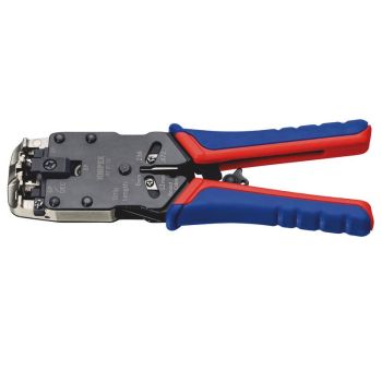Draper 97 51 12 SB KNIPEX 97 51 12 SB Crimping Pliers for Western plugs, 200mm - Code: 26138 - Pack Qty 1