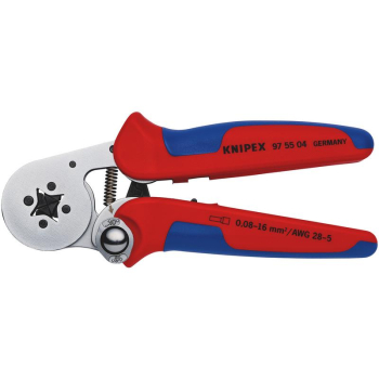 Draper 97 55 04 SB KNIPEX 97 55 04 SB Self-Adjusting Crimping Pliers, 180mm - Code: 26143 - Pack Qty 1