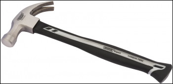DRAPER 450G (16oz) Carbon Fibre Shaft Claw Hammer - Pack Qty 1 - Code: 26197