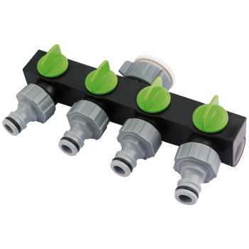 Draper GWPPTC4 4-Way Hose Connector - Code: 26333 - Pack Qty 1