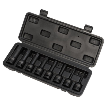 Draper 410/8/HEX/A Draper Expert Impact Hex. Socket Bit Set, 1/2 inch  Sq. Dr. (8 Piece) - Code: 26439 - Pack Qty 1