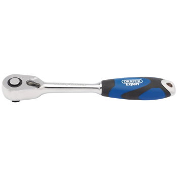 Draper D72C/SG Draper Expert Soft Grip Reversible Ratchet, 3/8 inch  Sq. Dr., 72 Tooth - Code: 26503 - Pack Qty 1