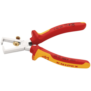 Draper 11 06 160 SB KNIPEX 11 06 160 SB VDE Insulation Stripper, 160mm - Code: 26968 - Pack Qty 1