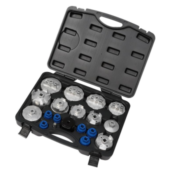 Draper OFSK19 Oil Filter Cap Wrench Set (19 Piece) - Code: 27237 - Pack Qty 1