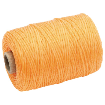 Draper BL100 Polypropylene Brick Line, 100m, Orange - Code: 27425 - Pack Qty 12