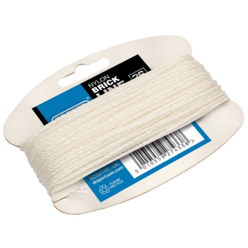 Draper BCLN36 Brick Line, 36m, White - Code: 27433 - Pack Qty 1