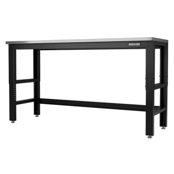 BUNKER Workbench with Stainless Steel Worktop, 1830mm - B300-WB72SS FSC - Code: 27456 - Pack Qty 1