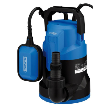 Draper SWP280C 230V Submersible Clean Water Pump with Float Switch, 280L/min, 550W - Code: 27476 - Pack Qty 1