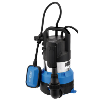 Draper SWP330/850 230V Submersible Clean/Dirty Water Pump and Puddle Sucker, 330L/min, 850W - Code: 27481 - Pack Qty 1
