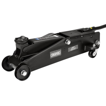 Draper TJ3LD Trolley Jack, 3 Tonne, Black - Code: 27635 - Pack Qty 1