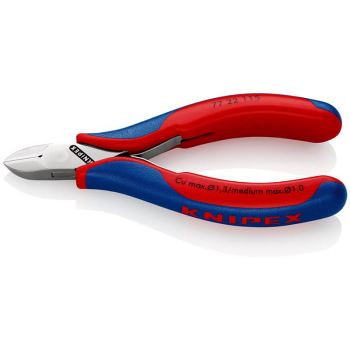 Draper 77 22 115 SB KNIPEX 77 22 115 Electronics Diagonal Cutter with Box Joint, 115mm - Code: 27723 - Pack Qty 1