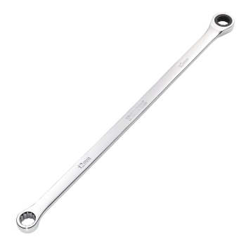 Draper 8231BSXLMM Draper HI-TORQ® Metric Extra-Long Double Ring Ratchet Spanner, 12mm - Code: 27767 - Pack Qty 1