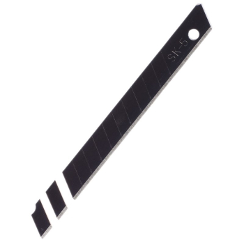 Draper SB10-9B Snap-Off Segment Knife Blades, 9mm, Black (Pack of 10) - Code: 27786 - Pack Qty 1