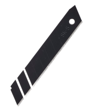 Draper SB10-18B Snap-Off Segment Knife Blades, 18mm, Black (Pack of 10) - Code: 27787 - Pack Qty 1