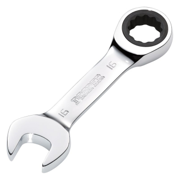 Draper 8230MMS Draper HI-TORQ® Metric Stubby Ratchet Combination Spanner, 16mm - Code: 27911 - Pack Qty 1